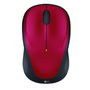 Logitech M235 Ratón Inalámbrico Rojo